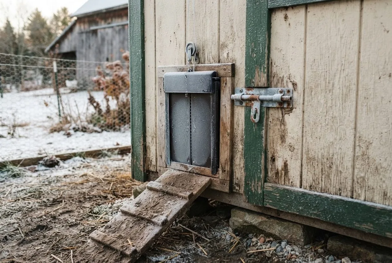 Automatic Coop Door vs Manual: Worth It for Winter?