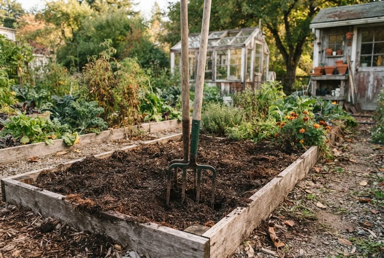 Build Fall Garden Soil with Coco Coir and a Broadfork