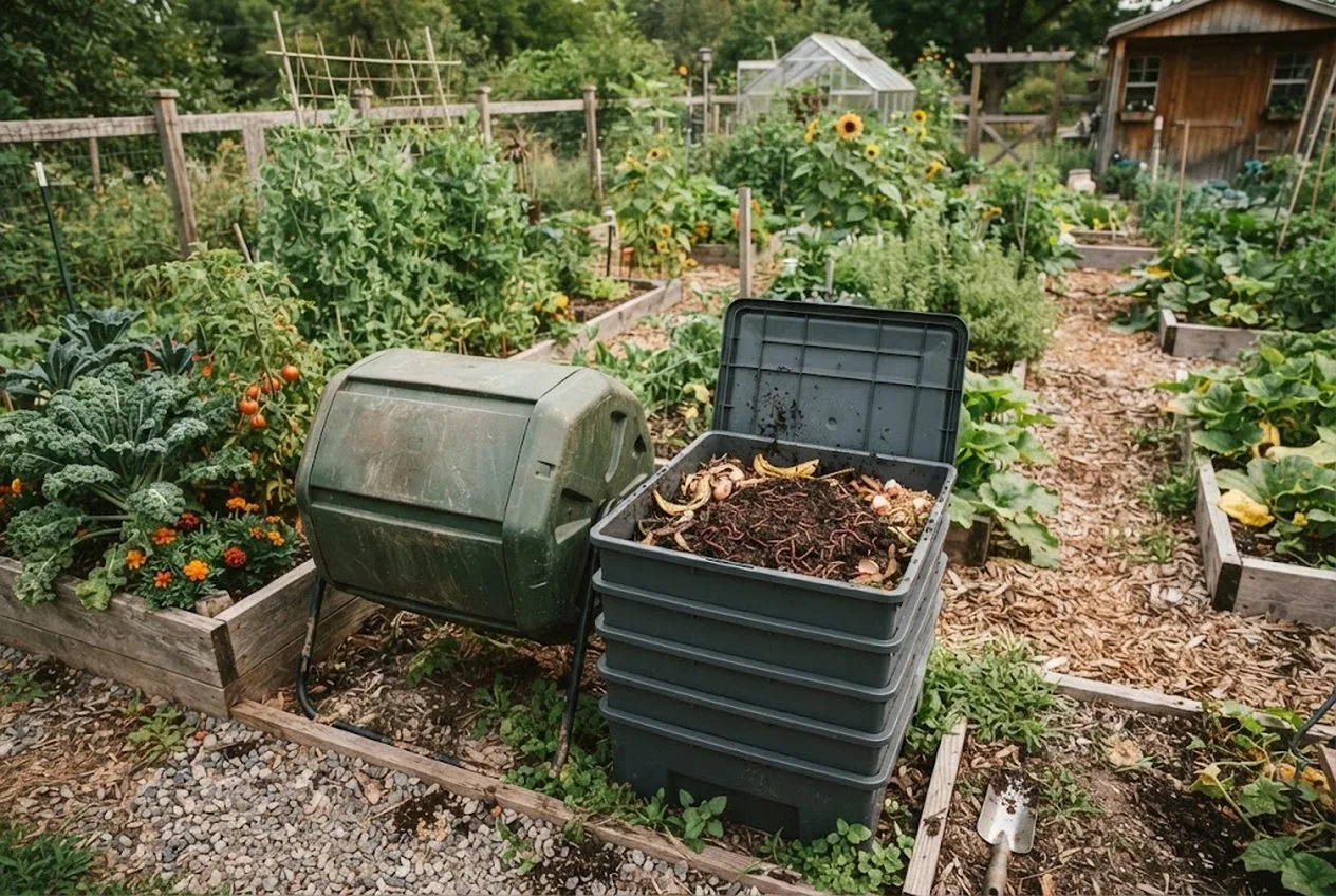Compost Tumbler vs. Worm Factory: Which Makes Soil Faster?