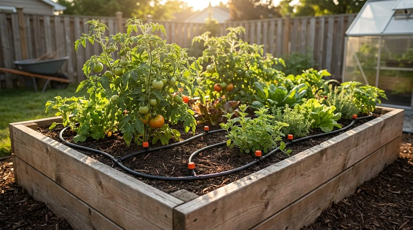 How to Set Up a DIY Drip Irrigation System for a Raised Bed