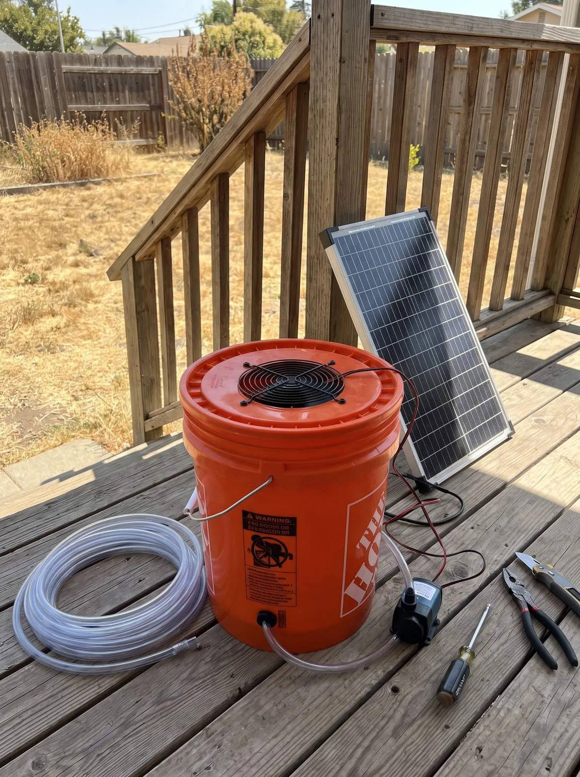 DIY Off-Grid Swamp Cooler to Beat a Heat Wave
