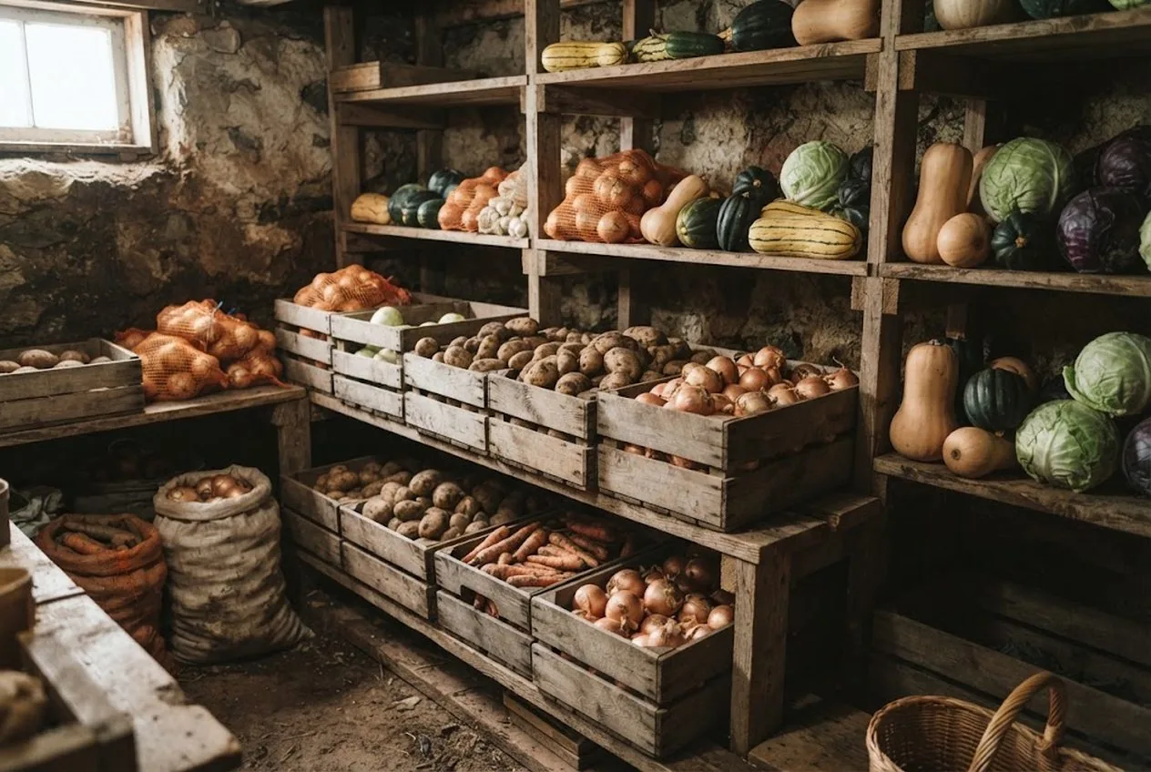 Fall Vegetables for Root Cellar Storage: The Full List