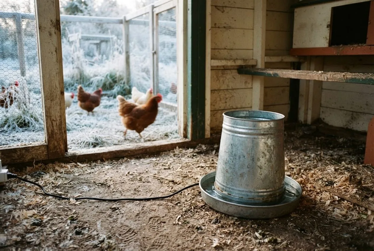 Heated Chicken Waterer Review: Does It Stop the Freeze?