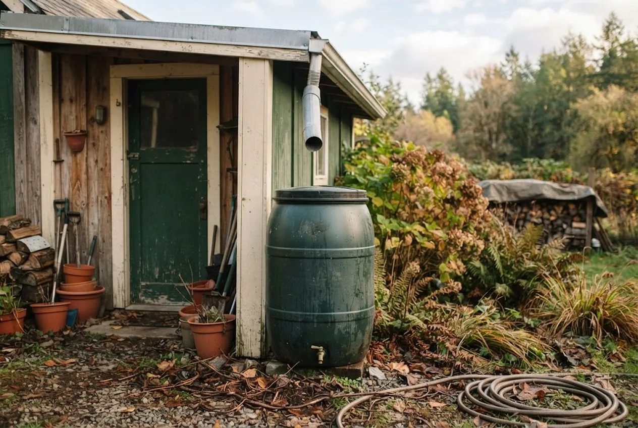 How to Winterize a Rain Barrel Before the First Freeze