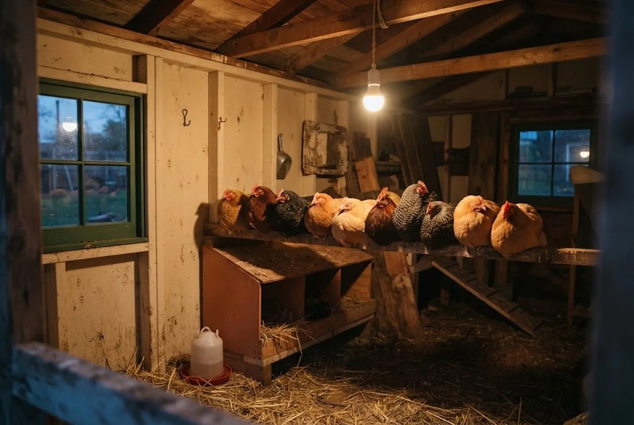 How to Keep Chickens Laying Through Fall and Winter