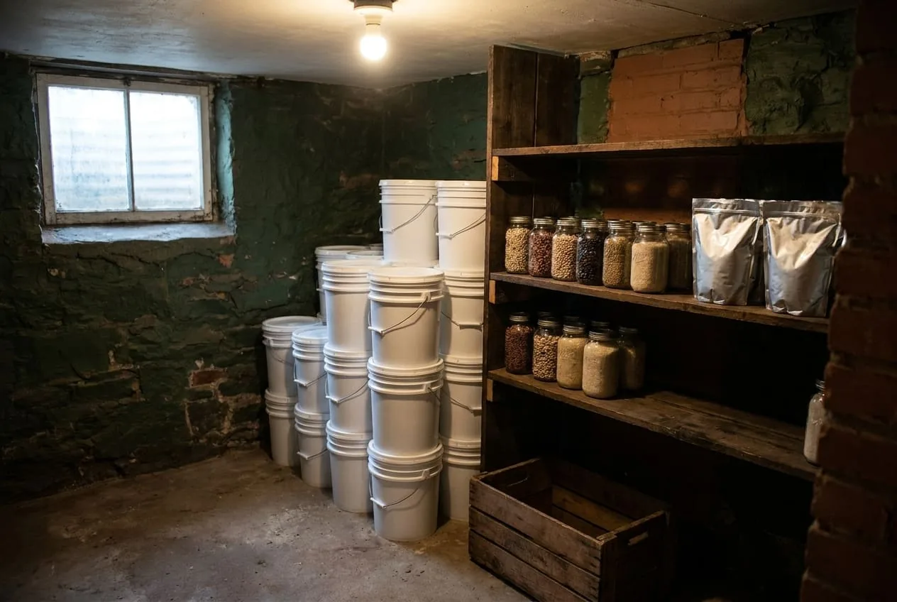 8 Long-Term Food Storage Mistakes That Ruin Your Stockpile
