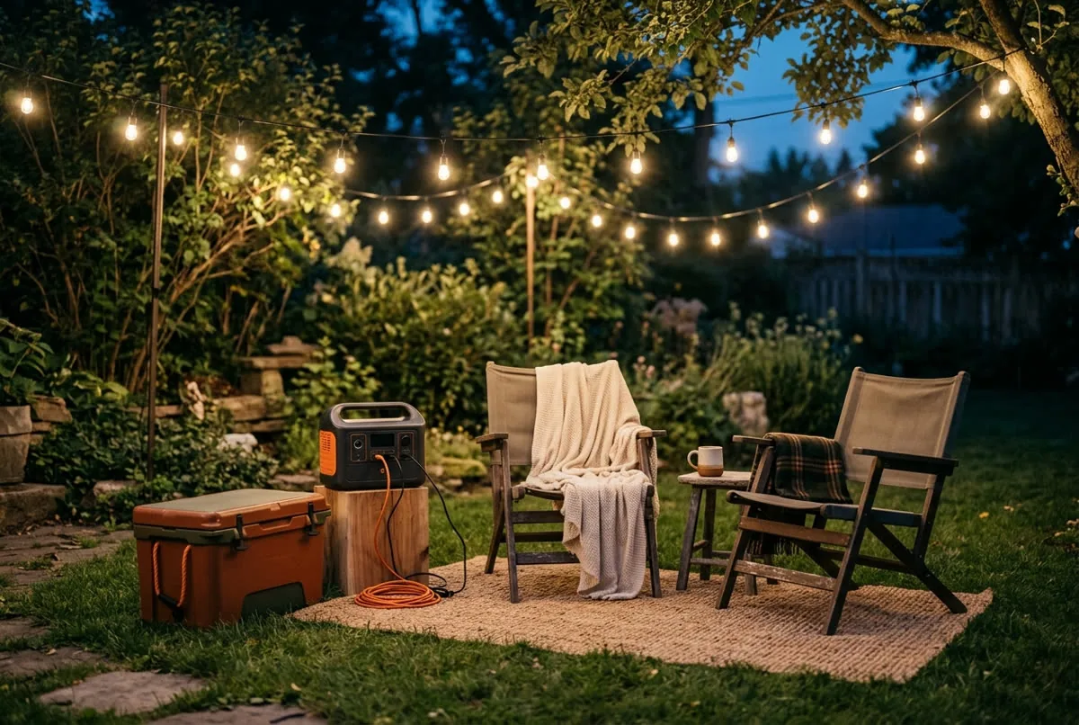 Off-Grid Power for a Backyard Watch Party or Tailgate