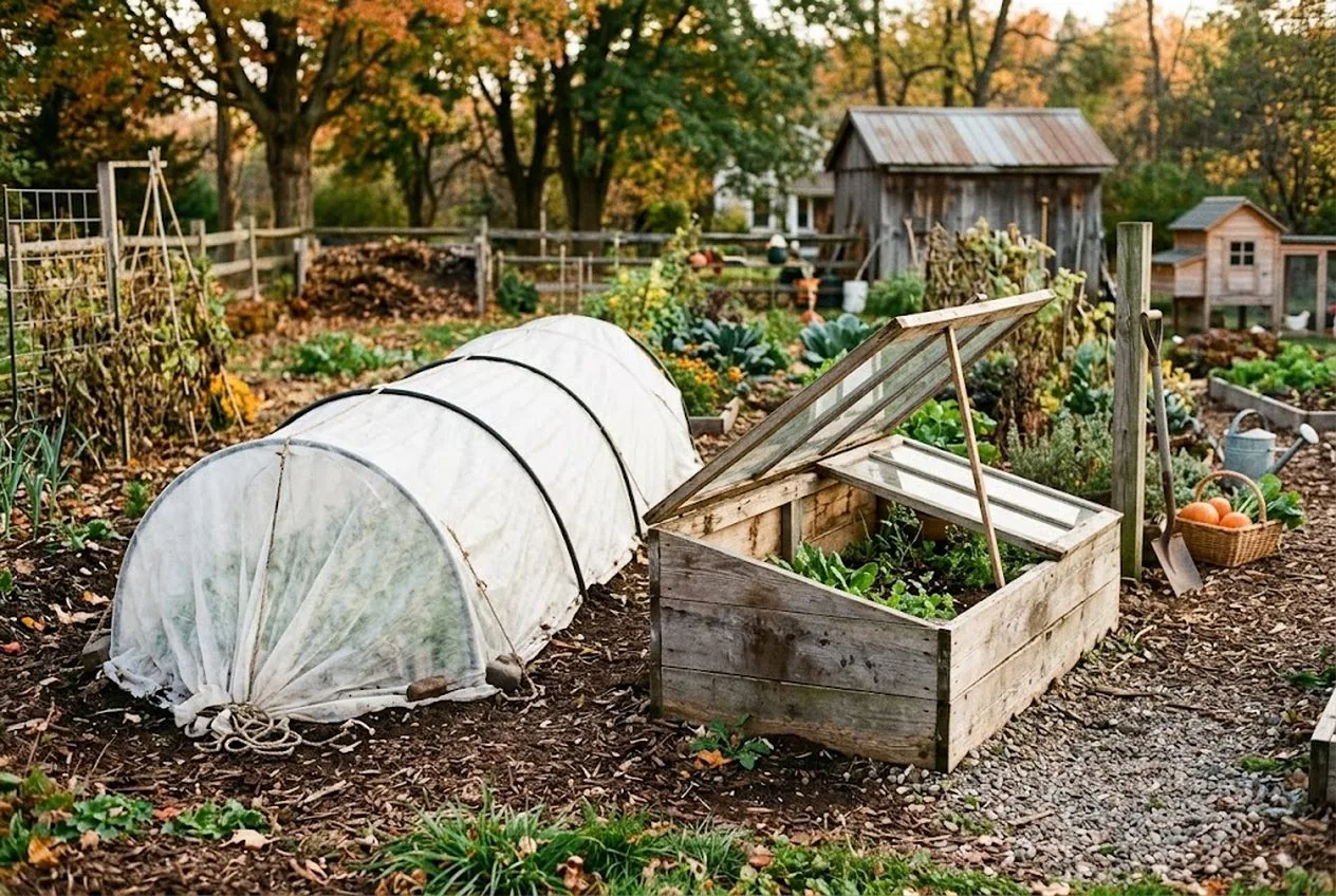 Row Covers vs. Cold Frames: Which Extends Your Season?